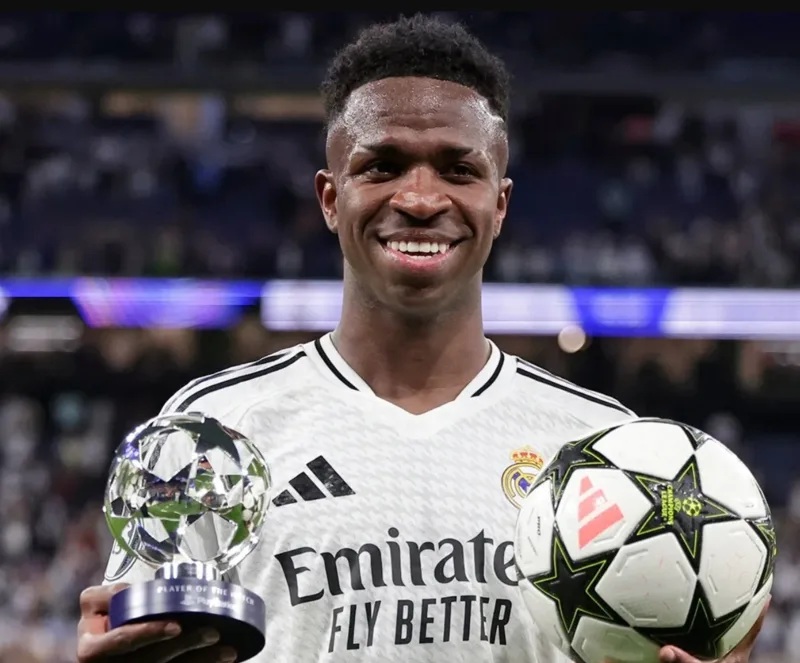 Vinícius Júnior có mùa giải nổi bật cùng Real Madrid và tạo nên nhiều tranh luận sau kết quả Quả Bóng Vàng 2024.